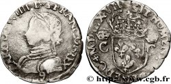 CHARLES IX Demi-teston, 2e type 1568 Rennes