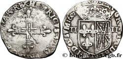 HENRY IV Quart d écu de Navarre 1607 Saint-Palais