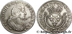 LOUIS XIV LE GRAND OU LE ROI SOLEIL Écu aux palmes 1694 Rennes