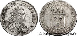LOUIS XV THE BELOVED Tiers d écu dit de France 1722 Montpellier