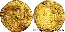SPAIN - KINGDOM OF SPAIN - JOANNA AND CHARLES Écu d’or, escudo n.d. Séville