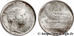 ALBANIA - REPUBLIC 1 frang argent 1927 Rome
