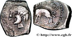 GALLIEN - SÜDWESTGALLIEN - RUTENI (Region die Rodez) Drachme VIIRIA / BIRACOS “au sanglier”