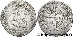 FRANÇOIS IER LE RESTAURATEUR DES LETTRES Teston du Dauphiné, 2e type n.d. Romans