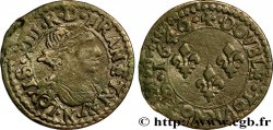LOUIS XIII LE JUSTE Double tournois, type 14 1640 Bordeaux