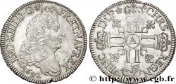 LOUIS XIV THE SUN KING Demi-écu aux huit L, 1er type 1692 Paris