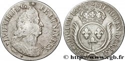 LOUIS XIV LE GRAND OU LE ROI SOLEIL Écu aux palmes 1694 Strasbourg