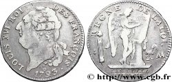 LOUIS XVI Écu dit “au génie”, légende FRANÇOIS 1793 Metz