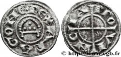 PROVENCE - COMTÉ DE PROVENCE - ALPHONSE Ier D ARAGON ET RAYMOND DE BOLLÈNE, archevêque d Arles Denier à la mitre