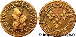 DOMBES - PRINCIPAUTÉ DE DOMBES - MARIE DE BOURBON-MONTPENSIER Double tournois