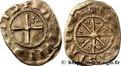 ÉTATS LATINS D ORIENT - COMTÉ DE TRIPOLI - BOHÉMOND V Denier à l étoile c. 1230-1235 Tripoli VF/XF