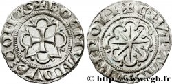 ÉTATS LATINS D ORIENT - COMTÉ DE TRIPOLI - BOHÉMOND VII Demi-gros au castel c. 1280 Tripoli