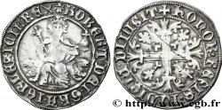 ITALIE - ROYAUME DE NAPLES - ROBERT D ANJOU Carlin d argent c. 1310-1340 Naples