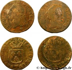 LOUIS XVI Sols dits à l écu , lot de 40 ex. 1777-1785