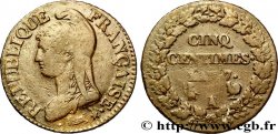 Cinq centimes Dupré, grand module 1799 Paris/Orléans F.115/38