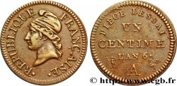 Essai de un centime Dupré 1798 Paris F.100/1