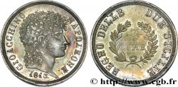2 lire, rameaux courts 1813 Naples VG.2257