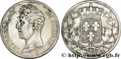 5 francs Charles X, 1er type 1826 Strasbourg F.310/17
