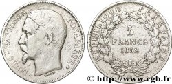 5 francs Louis-Napoléon 1852 Strasbourg F.329/3