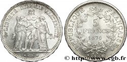 5 francs Hercule 1874 Bordeaux F.334/13