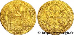 PHILIPPE VI DE VALOIS Écu d or à la chaise n.d.  TTB+