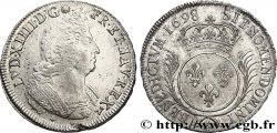 LOUIS XIV THE SUN KING Écu aux palmes 1698 Bordeaux