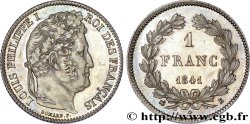 1 franc Louis-Philippe, couronne de chêne 1841 Rouen F.210/81