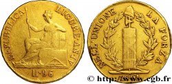 ITALY - LIGURIAN REPUBLIC 96 lire 1801 Gênes