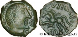 GALLIEN - BELGICA - PAGUS CATUSLUGI - Das Heiligtum des BOIS L ABBÉ (Seine-Maritime) Bronze VIIRICIVS, classe III