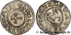 CHARLES II LE CHAUVE Denier SUP/TTB+
