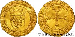 CHARLES VII LE VICTORIEUX Demi-écu d or à la couronne ou demi-écu neuf n.d. Paris