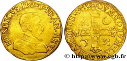 HENRY II Double henri d or, 1er type 1558 Rouen