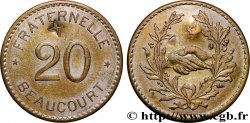 FRATERNELLE 20 Centimes Fraternelle - Beaucourt Beaucourt