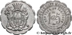 TRANSPORTS (TRAINS, BUS, TRAMWAYS, BATEAUX...) 15 Centimes - Tramways de Marseille Marseille