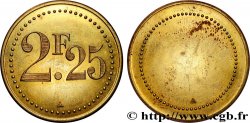 MONNAIE DE NÉCESSITÉ DIVERSES NON ATTRIBUES 2 Francs 25 centimes