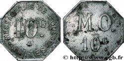 TRANSPORTS (TRAINS, BUS, TRAMWAYS, BATEAUX...) 10 Centimes - Messageries de l’Ouest Nantes