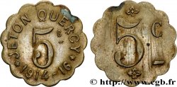 ENTREPRISES, INDUSTRIES ET COMMERCES DIVERS 5 Centimes - Jeton Quercy - Montpellier Montpellier