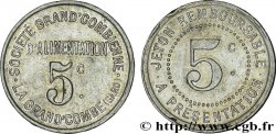 SOCIETE GRAND COMBIENNE 5 Centimes La Grand-Combe