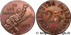 ALQUIER FRERES 25 Centimes Mazamet