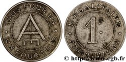 L’EGALITAIRE CONSOMMATION 1 Franc Paris