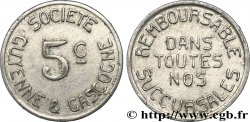SOCIETE GUYENNE & GASCOGNE 5 Centimes Oloron-Sainte-Marie