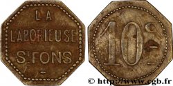 LA LABORIEUSE 10 Centimes Saint-Fons