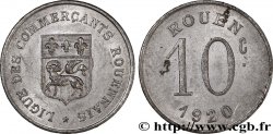 LIGUE DES COMMERCANTS ROUENNAIS 10 Centimes Rouen
