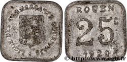 LIGUE DES COMMERCANTS ROUENNAIS 25 Centimes Rouen