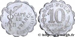 CAFE DE FRANCE 10 Centimes Montpellier