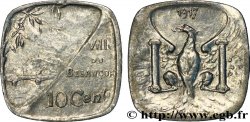 VILLE DE BESANCON 10 Centimes Légère Besançon