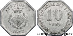 CHAMBRE SYNDICALE DES COMMERCANTS 10 Centimes Perpignan