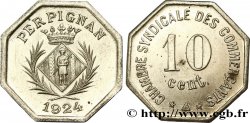 CHAMBRE SYNDICALE DES COMMERCANTS ESSAI 10 Centimes Perpignan