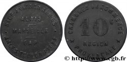 CHAMBRES DE COMMERCE REGION PROVENCALE 10 Centimes Alais, Arles, Avignon, Digne, Gap, Marseille, Nice, Nimes, Toulon