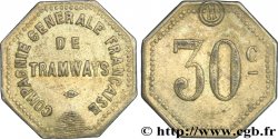 COMPAGNIE GENERALE FRANCAISE DE TRAMWAYS 30 Centimes Le Havre
